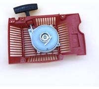 Luxuypon Lanceur de démarrage pour rembobinage compatible avec Hus-qvarna 61 266 268 272 268K 272K 268XP 272XP Pièces de tronçonneuse # 503 61 55-71