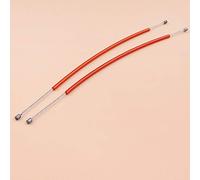 Luxuypon Ligne de câble d'accélérateur compatible avec Husqvarna 445 445e 450 450e pièces de tronçonneuse remplacer 504098801
