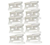 Luxuypon Lot de 10 plaques de protection de guidage compatibles avec 61 66 266 268 272 272XP 5018148-010 pièce de tronçonneuse