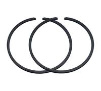 Luxuypon Lot de 2 anneaux de piston 45 mm x 1,5 mm compatibles avec les pièces de rechange pour tronçonneuse 51 029 032 032AV