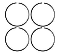 Luxuypon Lot de 4 anneaux de piston 40 mm x 1,2 mm compatibles avec MS201 MS201T MS211 MS230 021 023 pour tronçonneuse de jardin