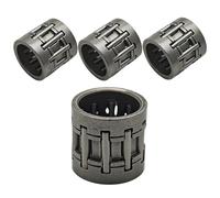 Luxuypon Lot de 4 roulements à aiguilles d'embrayage de rechange compatibles avec STIHL MS250 MS230 MS210 FS120 FS250 FS200 FS400 FS450 FS480 FS220 FS300 FS350 Pièces de rechange