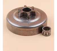 Luxuypon Pignon d'embrayage pour tambour Jonsered 2035 CS2040 CS2137 CS2138 CS2238 3/8"-6T