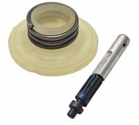 Luxuypon Pompe à huile de rechange avec cylindre de pompe à engrenage sans fin compatible avec Husqvarna 340 345 E EPA Tronçonneuse partie