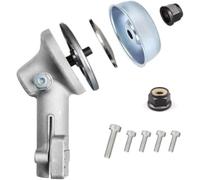 Luxuypon Tête d'engrenage pour débroussailleuse compatible avec tronçonneuse Stihl FS70 FS91 FS94R FS120 FS130