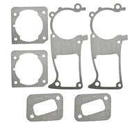 Luxuyvarna 346XP Lot de joints de silencieux de cylindre de carter compatible avec tronçonneuse Husqvarna 340 345 346XP 350 353 Jonsered CS 2141 2145 2150 2152 2153