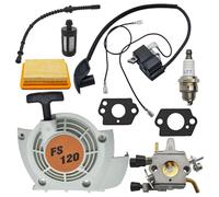 Luxuyvarna Kit de bobine d'allumage de rechange pour carburateur compatible avec Stihl FS120 FS200 FS250 FS300 débroussailleuse
