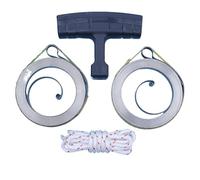 Luxuyvarna Kit de poignée de corde à ressort de rechange compatible avec les pièces de tronçonneuse Husqvarna 254 261 262 262XP 261EPA 257 501630202 501630203