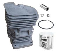 Luxuyvarna Kit de reconstruction de piston de cylindre 37 mm compatible avec tronçonneuse Stihl MS170 2-Mix