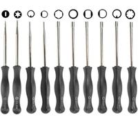 Luxuyvarna Kit d'outils de tournevis de réglage de carburateur de réglage d'accordage compatible avec Stihl Walb Zama Echo Maintenance Multi-Tool Set (étui de transport Botique)