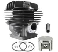 Luxuyvarna - Kit piston cylindrique 52mm avec goupille de piston 12mm compatible Stihl 044 044C 044R 044W MS440 MS440-Magnum MS440C MS440D MS440N