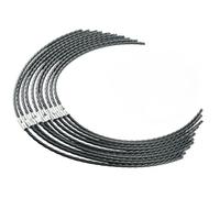 Luxuyvarna Lot de 10 bobines de fil de rechange pour débroussailleuse Bosch AFS 23-37 F016800431