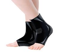 Luxvara 1 Paire Attelle Cheville,Chevillère de Maintien Sport,Protege Chevillère Soutien Respirante Ankle Support pour Homme et Femme,Pour Le Soulagement de La Douleur Des Pieds Maintient Cheville