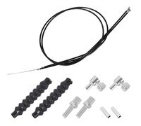 Luxvara 10 Set de Cable de Frein Vélo, Universel Kit de Fil de Câble de Changement de Vitesse, Embout Cable Velo, Devant et Derrière Gaine de Frein Vélo de Montagne VTT Route