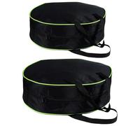 Luxvara 2PCS Sac Rangement Câble, Cable Bag Sac de Transport de Câble de Charge de Voiture électrique pour Câbles de Type 2 et Type 1,Tous Les Câbles et Extensions (40 x 13 cm et 37x 10cm,Noir)