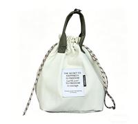 Luxvara Glacière Isotherme Pliable, Sac Repas Isotherme avec Doublure Aluminium Imperméable et Lavable pour Adulte, Étudiant, Bureau, Pique-nique, Camping, Extérieur (Blanc)