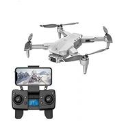 LUXWALLET Libra2 Électronique Image Stabilisateur Pleinement HD Caméra Drone avec Transporteur Cas, 30km/h-1.2km Distance, Gris