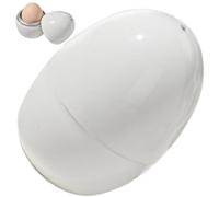 Luxylei Cuiseur À Oeufs À Micro-Ondes, Petit Chaudière À Oeufs Cuiseur À Oeufs Durs Fonction Micro-Ondes Chaudière À Oeufs avec 1 Oeufs pour Pochés Durs