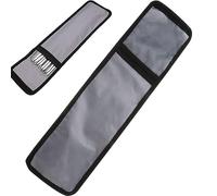 Luxylei De Rangement Portable pour Brochettes De Barbecue, Sacs en Tissu Oxford De 42cm pour Aiguille De Barbecue, Bâton De Fourchette À Rôtir, Accessoires De Camping pour Barbecue