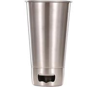 Luxylei Gobelets en Acier Inoxydable, Gobelets À Bière Réutilisables en Métal avec Décapsuleur, Gobelets en Métal Incassables, Cadeaux pour Hommes
