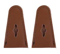Luxylei Housse De Protection des Membres De l'arc, 2 Pièces, Étui en Cuir De Vache, Arc Long Recourbé, Accessoire De Tir pour Chasse