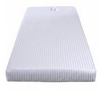 Luxylei Housse De Table De Massage en Satin À Rayures Élastiques avec Ouverture pour Le Visage, Drap-Housse À Élastiques Couvrant Toute Surface, Accessoire De Salon De Beauté
