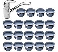 Luxylei Indicateur Chaud et Froid pour robinets 20pcs Boutons universels de Signes Chauds et froids pour Cuisine Salle de Bain éviers robinets pièce de Rechange