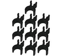 Luxylei Lot de 10 Porte-Crayons en Français Noir, Pinces À Stylo pour Trompette, Pinces À Crayons en Français, Porte-stylos pour Musiciens, Prise De Notes Rapide Retrait Facile