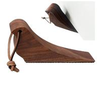 Luxylei Oiseau en Bois Décoratif Fonctionnel, Aspiration De Porte en Bois, Bouchon d'animal en Bois Fait À Main, Cale De Porte avec Cordon en Cuir