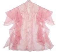 Luxylei Robe D'extérieur Chinoise Transparente, Cardigan Long Ouvert sur Le Devant, Tenue De Soirée Déguisée sur Le Thème De Dynastie Han