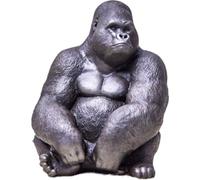 Luxylei Sculpture De Gorille Figurine De Gorille, Statue d'animal en Fer Vintage Ornement Créatif Unique Décor De Bureau Statue Décorations De Salle De Bureau