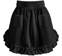 Luxylei Tablier De Taille Mignon Élégant, Accessoire Multifonctionnel, Doux Respirant avec Poches, Idéal pour Les Fleuristes, Le Nettoyage, Les Cafés, Le Jardinage Le Service en Salle.