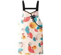 Luxylei Tabliers De Cuisine pour Femmes, Tabliers De Style Chinois pour Femmes, Tabliers De Chef Antisalissure Résistants À Saleté pour Pâtisserie Le Jardinage