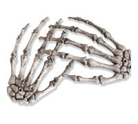LUYANFX Squelette Mains Halloween, Decoration Halloweens Squelette Mains en Plastique Réaliste, pour Halloween Party Terreur Accessoires Effrayants