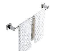 Luyckfrazy Porte-Serviettes Simple en Acier Inoxydable, Porte-Serviettes Mural, Porte-Serviettes carré Lisse, Montage de vis de Porte-Serviettes, 40 cm - 100 cm en Option (Size : 40cm)