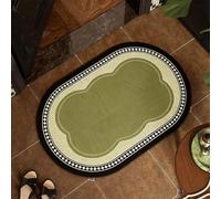 Luyckfrazy Tapis de Bain Doux et Absorbant,Tapis de Boue de diatomée à séchage Rapide pour Salle de Bain,Couloir de Baignoire et de Douche,Alimentation des Animaux domestiques(50x80cm)