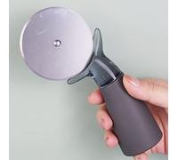 LUYILA Roulette à pizza de qualité supérieure, lame en acier inoxydable de qualité alimentaire et poignée antidérapante avec design ergonomique