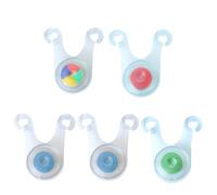 Luyismer 5 pcs Étanche LED Tente Corde Lumières Portable Pêche Avertissement Lampe Outdoor Camping Suspendu Lumières Pêche Avertissement Lampe