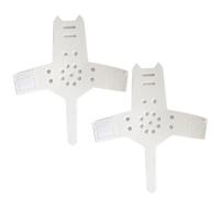 Luyismer 5 pcs Étanche LED Tente Corde Lumières Portable Pêche Avertissement Lampe Outdoor Camping Suspendu Lumières Pêche Avertissement Lampe