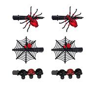 Luyismer Ins Épingles à cheveux en forme de tête de mort en forme de bec de canard pour femme - Design effrayant - Pinces à cheveux en alliage - Pince à cheveux pour enfants