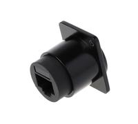 Luyismer Module de type D RJ45 Socket Cat6 - Adaptateur d'interface d'extension Ethernet femelle - Connecteur adaptateur de câble d'extension - Câble répartiteur - Convertisseur de ventilateur