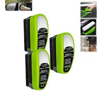 LUYJWZN Debeidi Oil Film Cleaning, 2025 New Glass Coating Cleaning Brush for Windshield, Upgraded Automotive Oil Film Cleaning Brush, Oil Film 2.0 Cleaning Brush for Car Windows (3pcs)