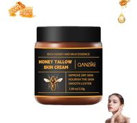 LUYJWZN Marroomi Tallow Honey Balm, Organic Grass-Fed Beef Tallow Balm With Raw Honey, Tallow and Honey Balm for Face for Dry & Sensitive Skin (1pcs)