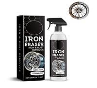 Luylmo Iron Eraser Rust Remover Spray, Iron Eraser Spray,Spray AntiRouille, Iron Powder Remover Spray for Car Wheels and Paint,Rust and Brake Dust Remover(120 ML)