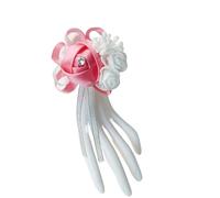 LUYSGBXR 2pc Silk Roses White Wrist Corsage Flowers For Bridesmaids Flower Pink Bridal Sisters Wedding Accessories(Pink)