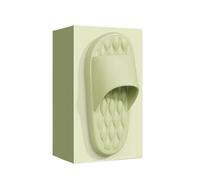 LUYSGBXR Chaussons Nuage Sandales d'été for Hommes, Pantoufles d'intérieur, Chaussures for Femmes, Pantoufles d'extérieur for étudiants, Diapositives Confortables(Green,36-37)