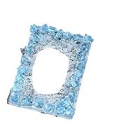 LUYSGBXR Finished Card Brick Sea Breeze Whisper Ice Transparent Star Protectork(Grey)