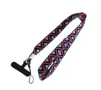 LUYSGBXR Lanière de téléphone, pendentif, chaîne poignet, porte-clés, étiquette cou, clé USB universelle large, nom(Color2)