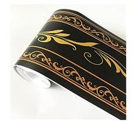 LUYSGBXR PVC auto-adhésif étanche 3D autocollant mural cuisine salle de bain coup pied ligne taille papier peint frontières amovible autocollants décor(WB08 09)