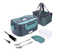 LUYSGBXR Sac Isotherme Repas 1.5 L 60W Lunch Box Food Warmer Portable Heater Leak Proof Heating Microwave(COLOR02)